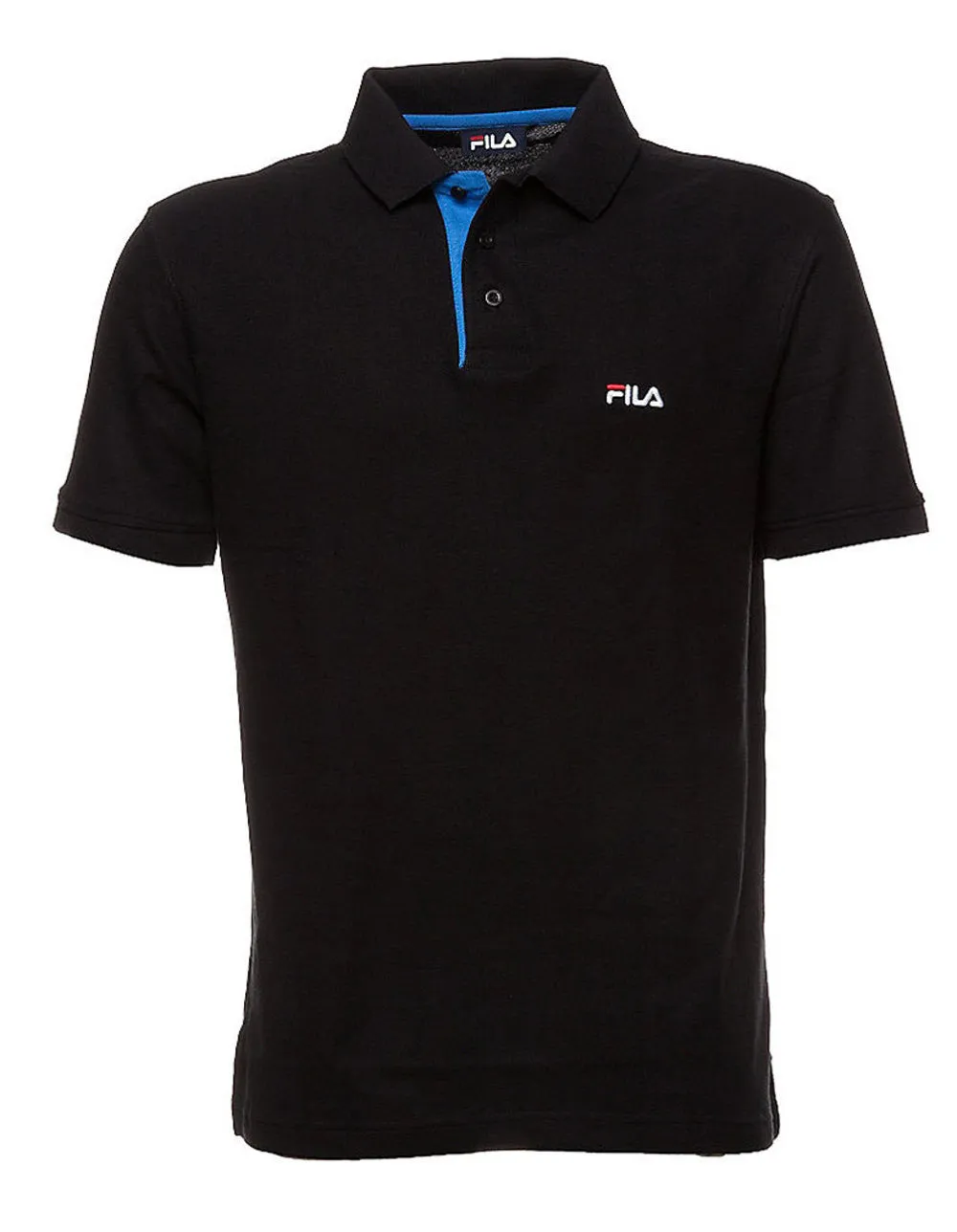 3 Button Polo With Embroidery Shirt by Fila