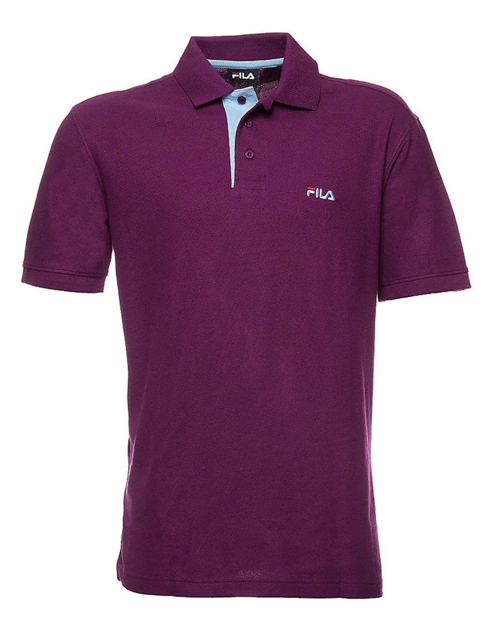3 Button Polo With Embroidery Shirt by Fila