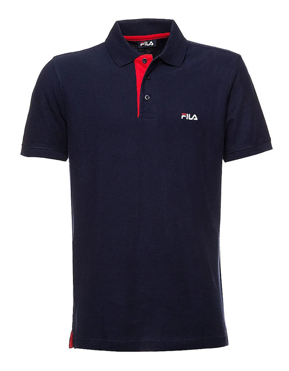 3 Button Polo With Embroidery Shirt by Fila