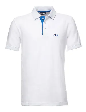 3 Button Polo With Embroidery Shirt by Fila