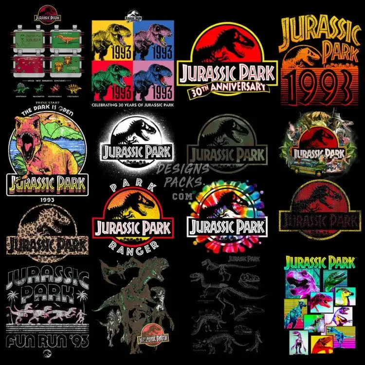 47 Dinosaurs Park Movie Designs Bundle PNG