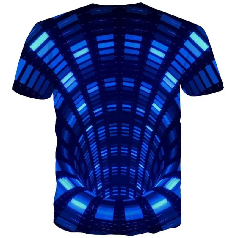 abstract shirt Funny 3D t shirt personality Cool art costume fun geometric colorful art men