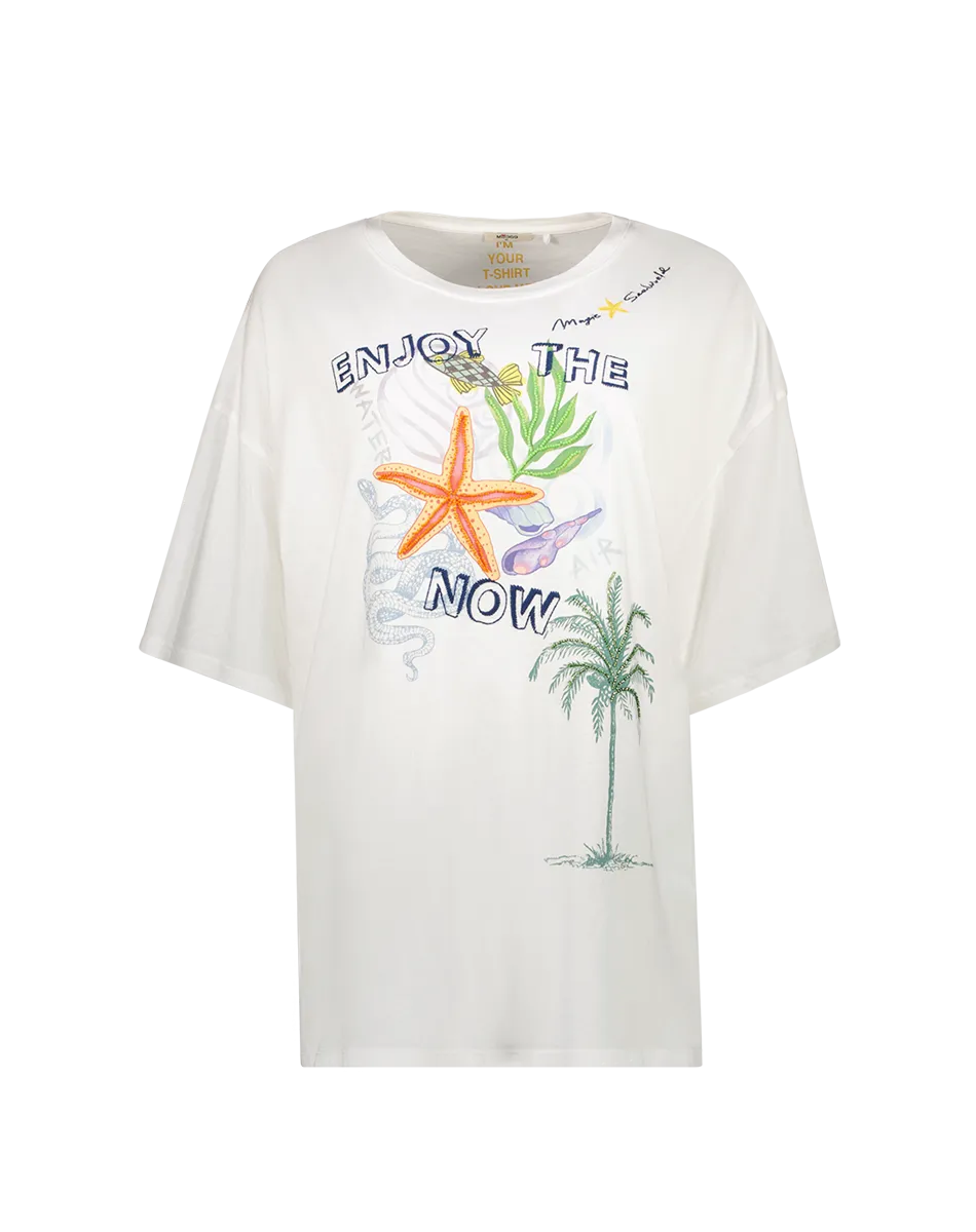 Angelina Sea World Oversized T-Shirt