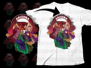 Arizona Hocus Pocus Halloween Fun Png Digital Download