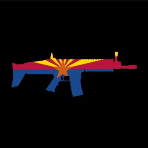 Arizona Scar Flag T-shirt