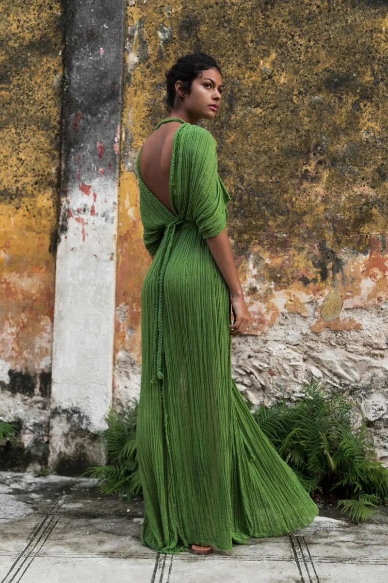 AURA DUSTER GOWN IN SELVA