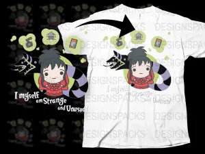 Beetlejuice Lydia Deetz Design Graphic Png Digital Download