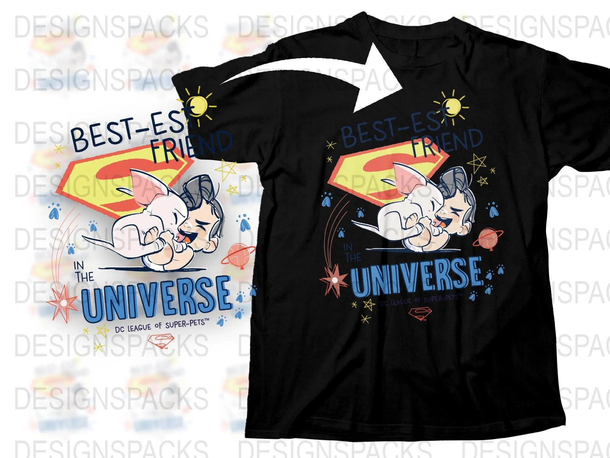 Best-Est Friend In The Universe Png Digital Download