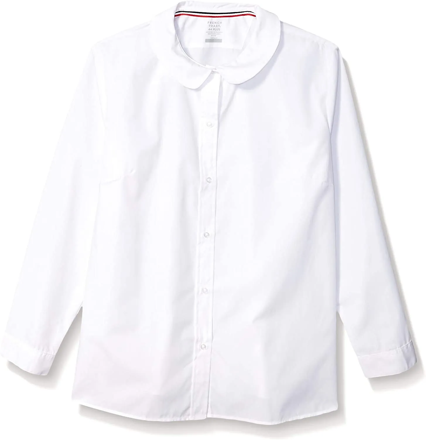 Blouse, Peter Pan White L/S
