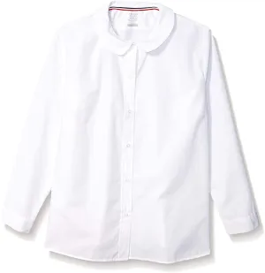 Blouse, Peter Pan White L/S