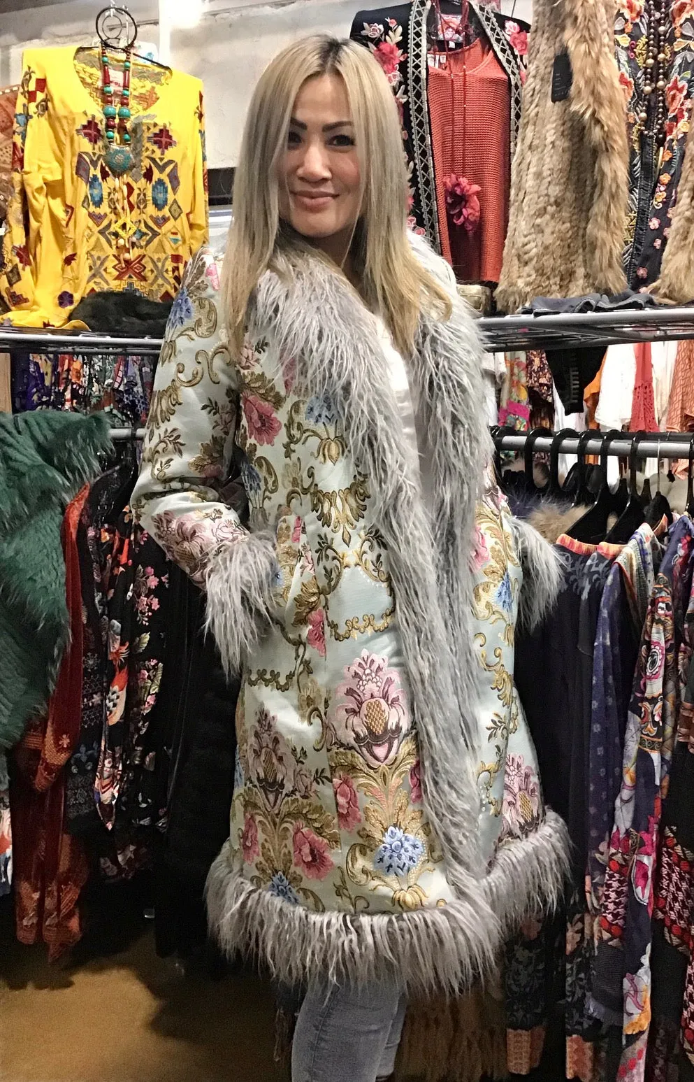 BOHO GYPSY QUEEN  AFGHAN COAT