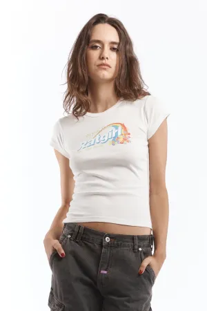 Candy Baby Tee White