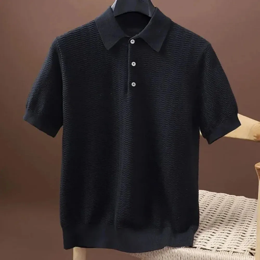 CASUAL TEXTURED POLO