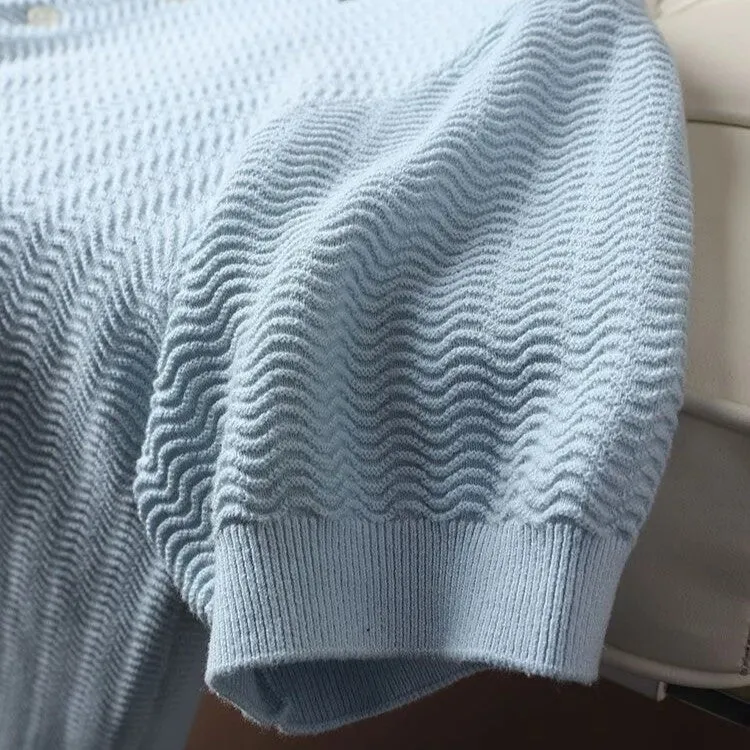 CASUAL TEXTURED POLO