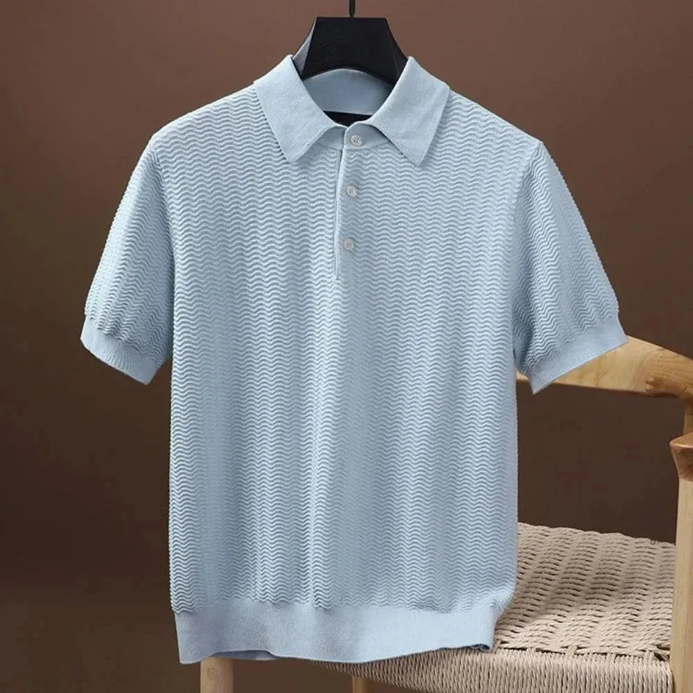 CASUAL TEXTURED POLO