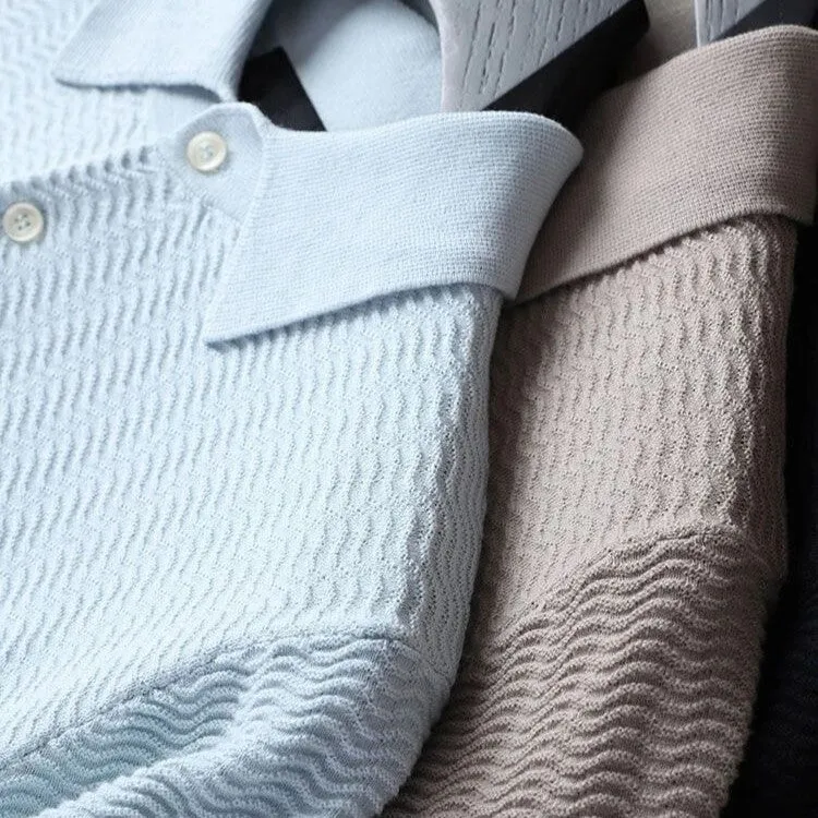 CASUAL TEXTURED POLO