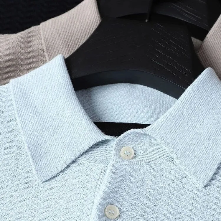 CASUAL TEXTURED POLO