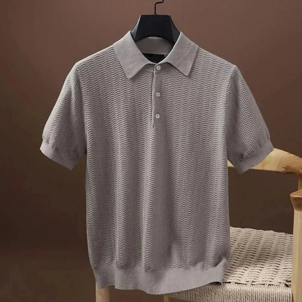 CASUAL TEXTURED POLO