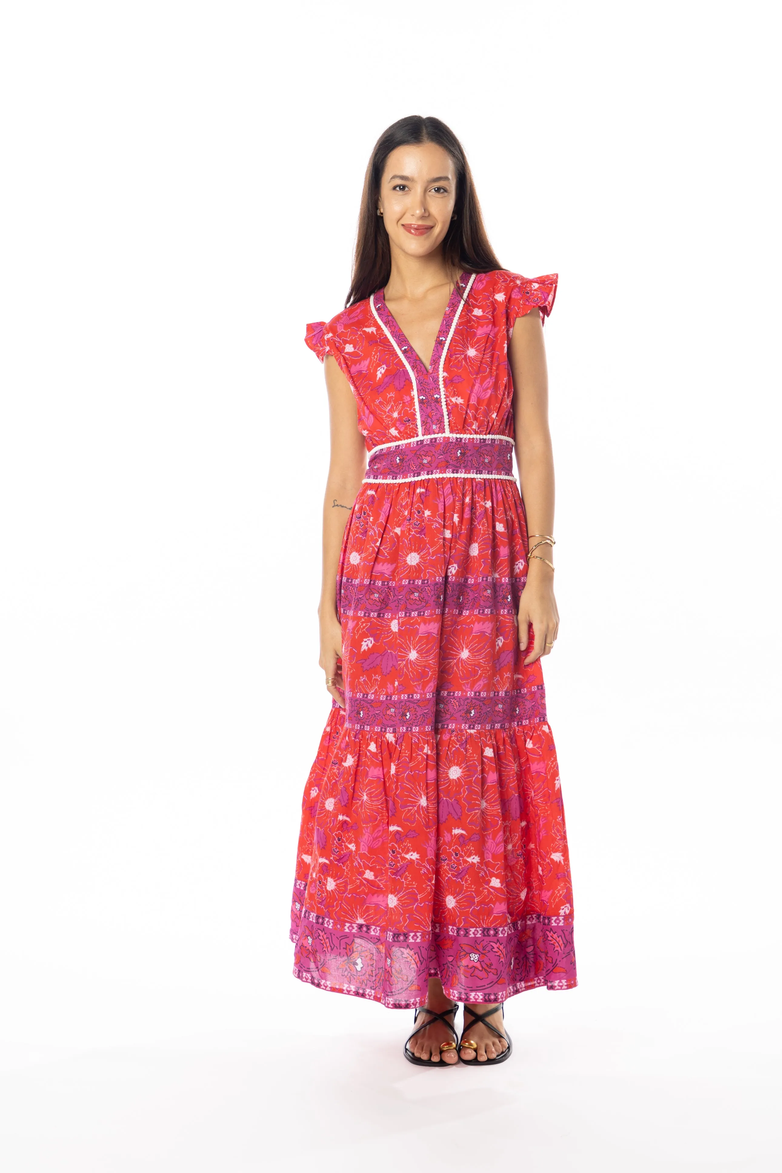 Celine Dress. Very Berry.
