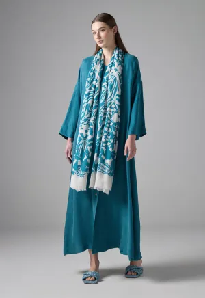 Choice Solid Oversize Maxi Dress Teal