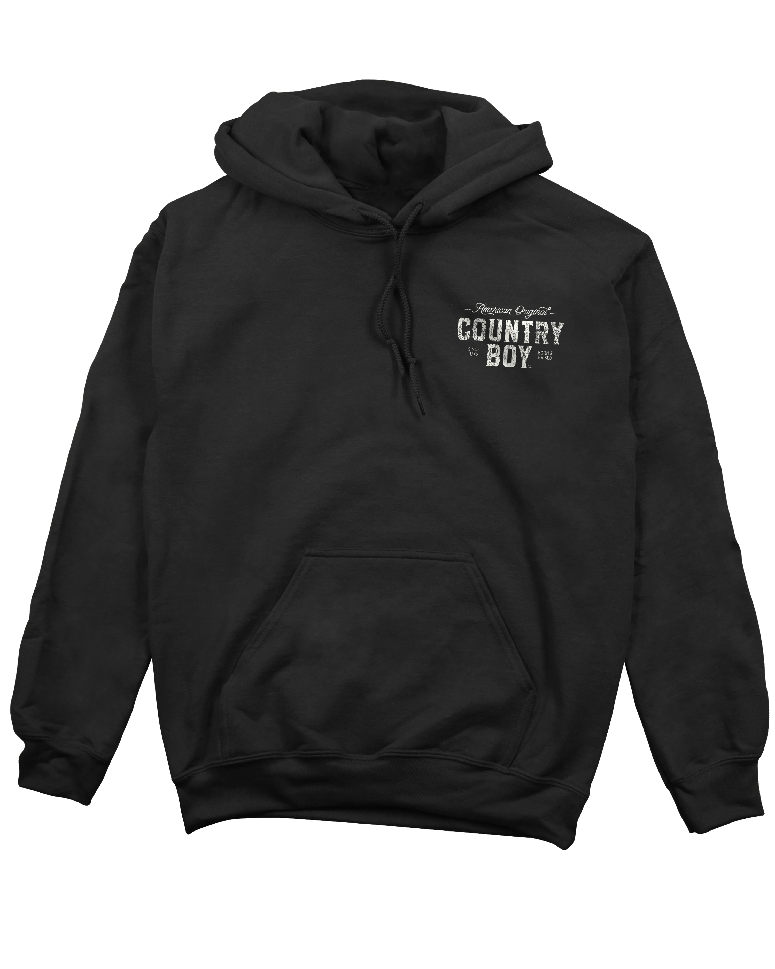 Country Boy® Men's Hoodie CB Circle Flag