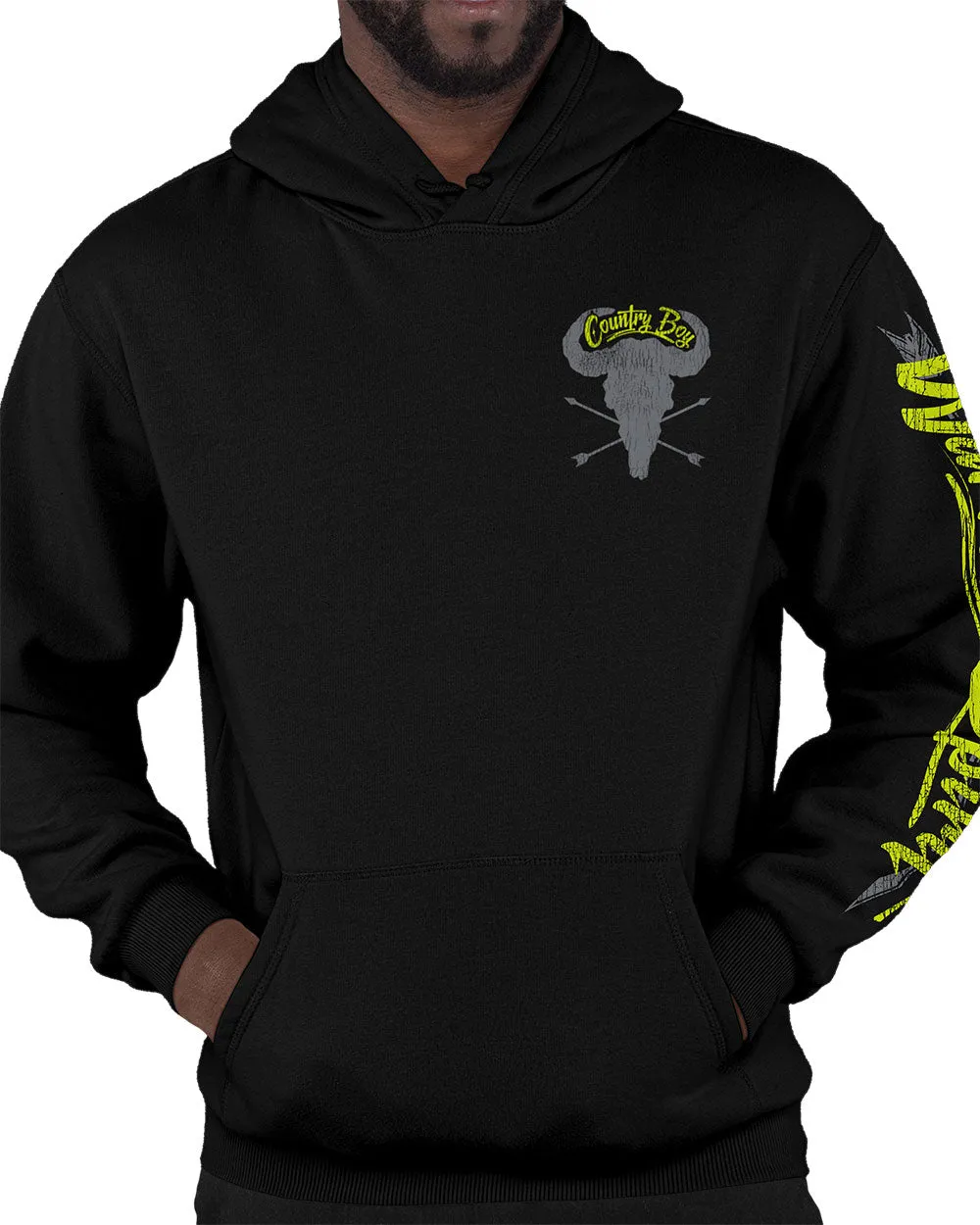 Country Boy® Men's Warrior Spirit Steer Hoodie