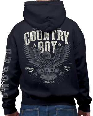 Country Boy® Strong Eagle Men's Hoodie