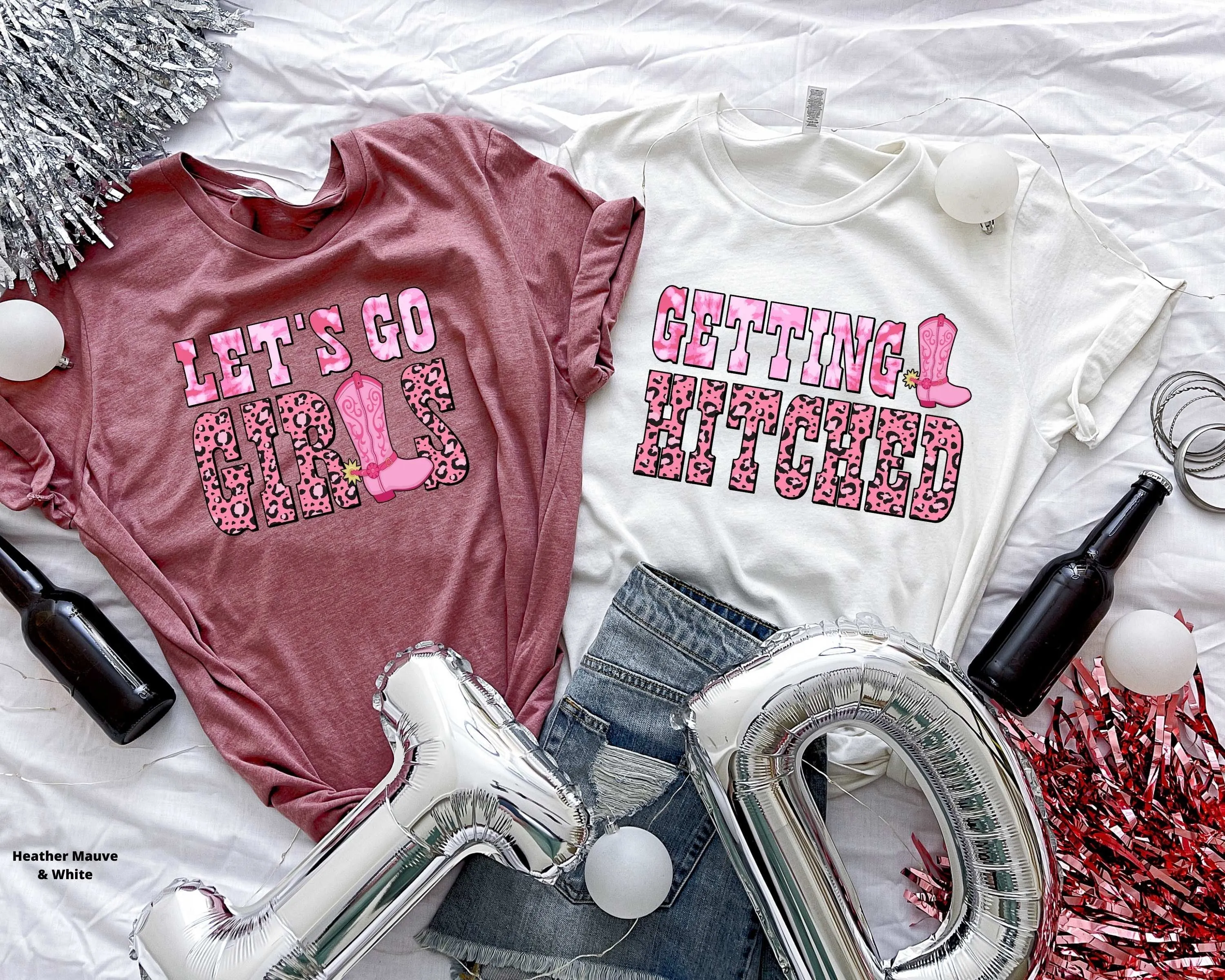 Cowgirl Bachelorette Party Shirts, Funny Bridesmaids Gifts