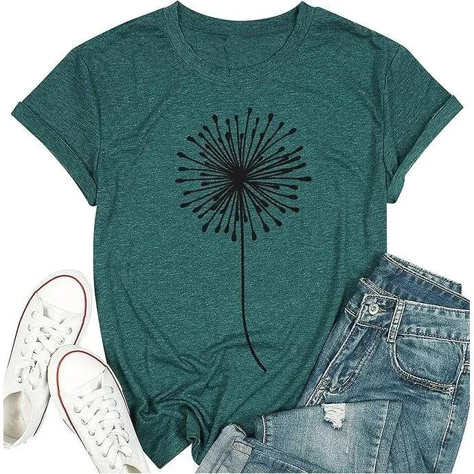 Dandelion Graphic T-shirts
