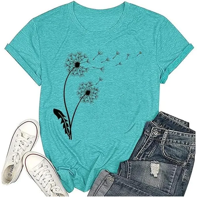 Dandelion Graphic T-shirts