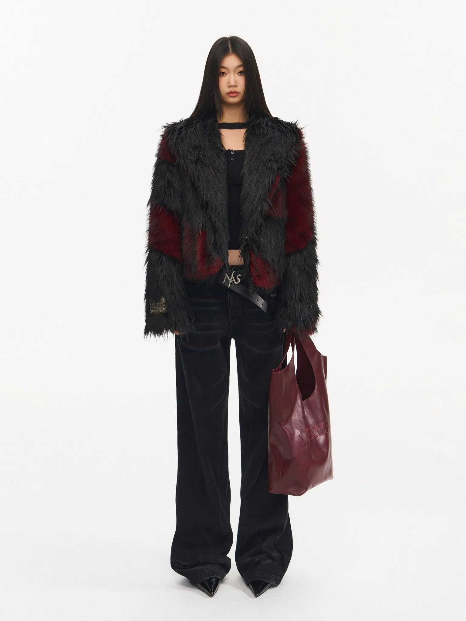 Dark-night Garden Faux Fur