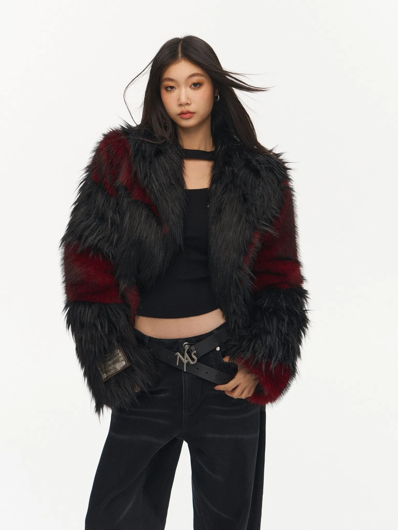 Dark-night Garden Faux Fur
