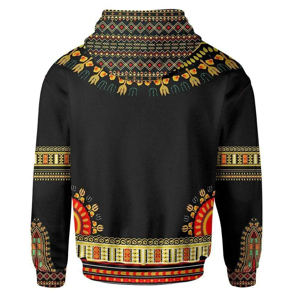 Dashiki Zip Hoodie