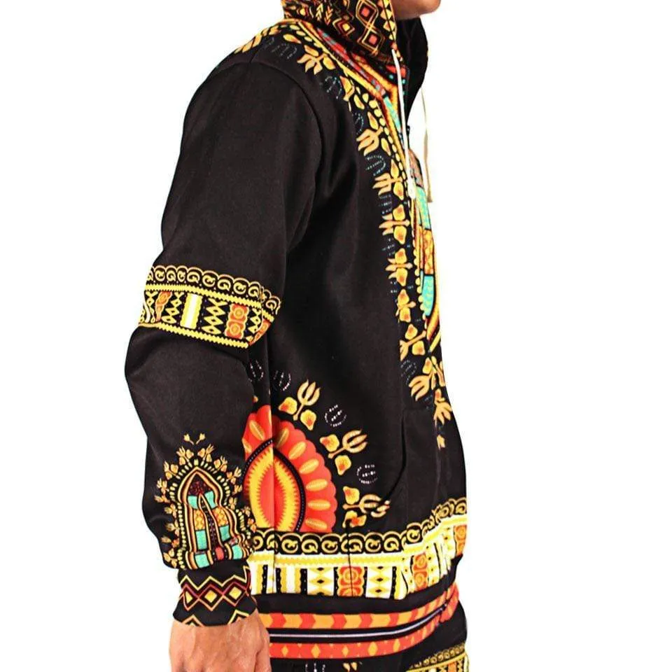 Dashiki Zip Hoodie