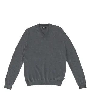 DKNY Rockefeller Merino Blend V-Neck Sweater
