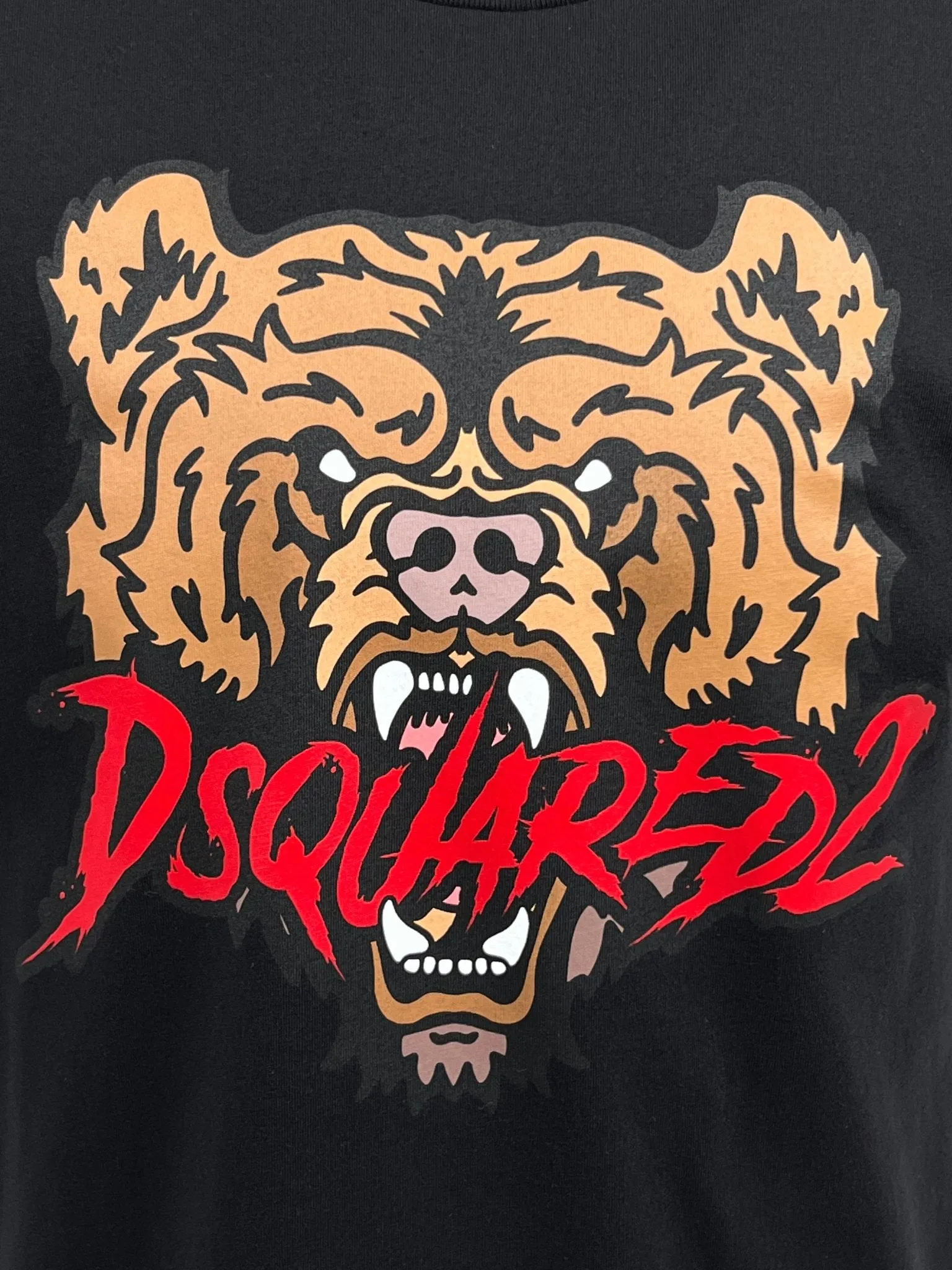 Dsquared2 S74Gd1316 Regular Fit Tee Black
