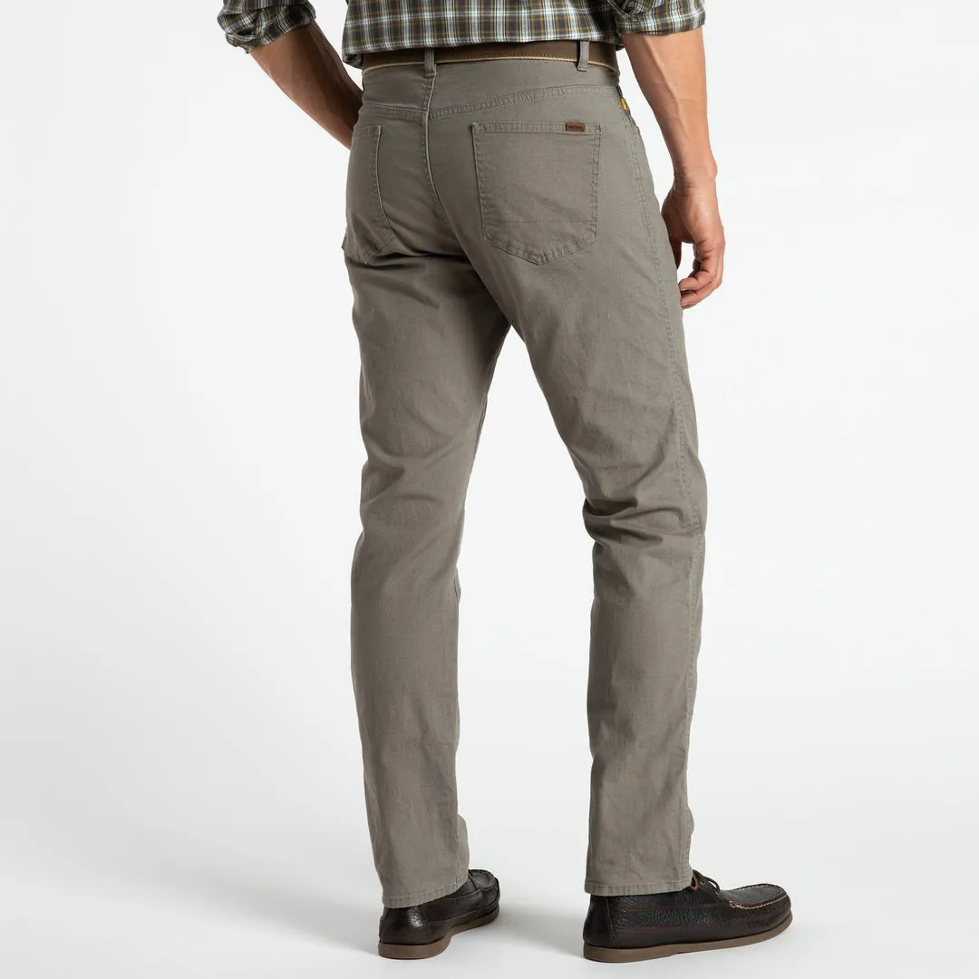 Duck Head Pinpoint Pant - Brushed Nickel