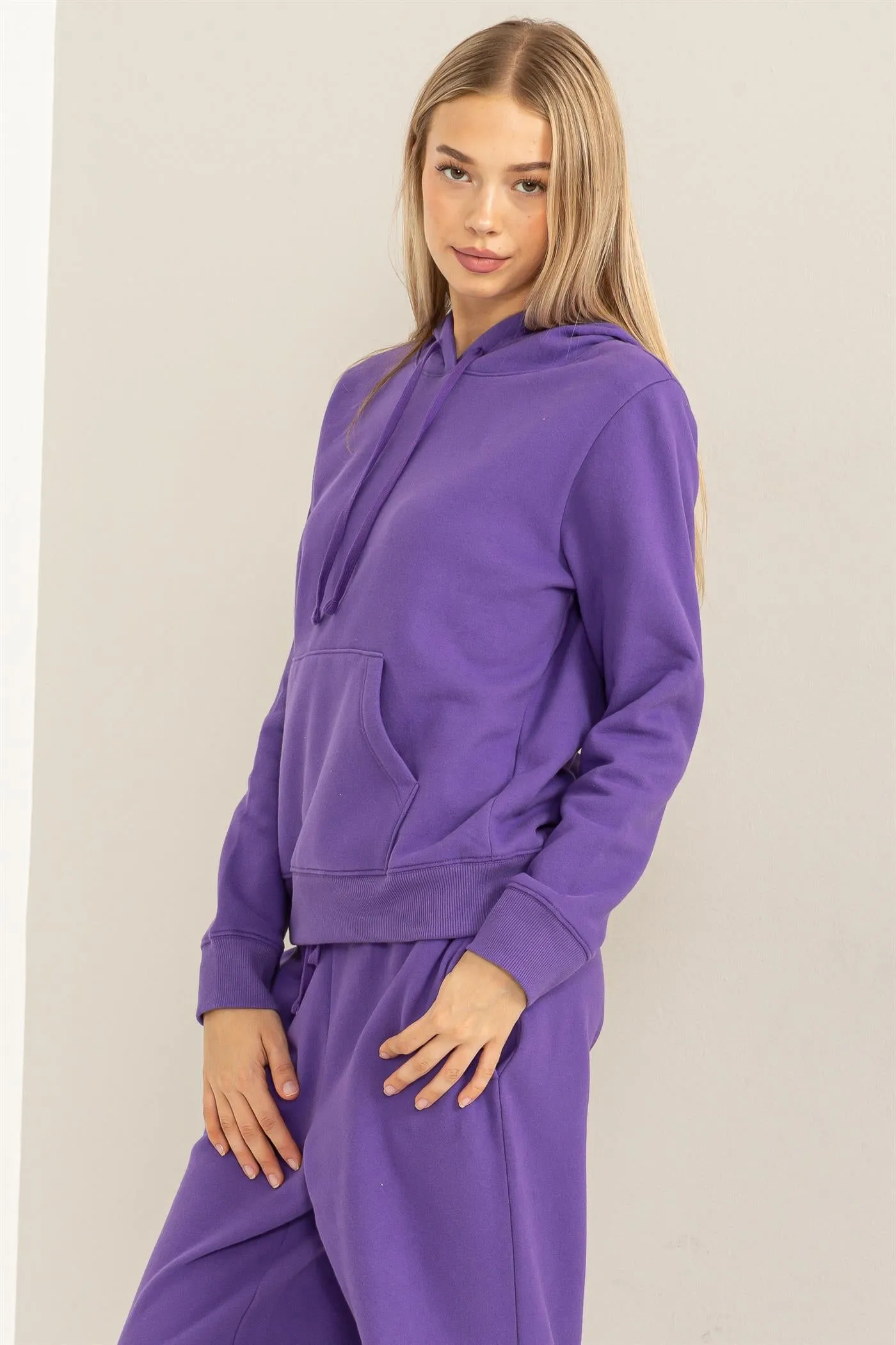 DZ24A320-Long Sleeve Pullover Hoodie
