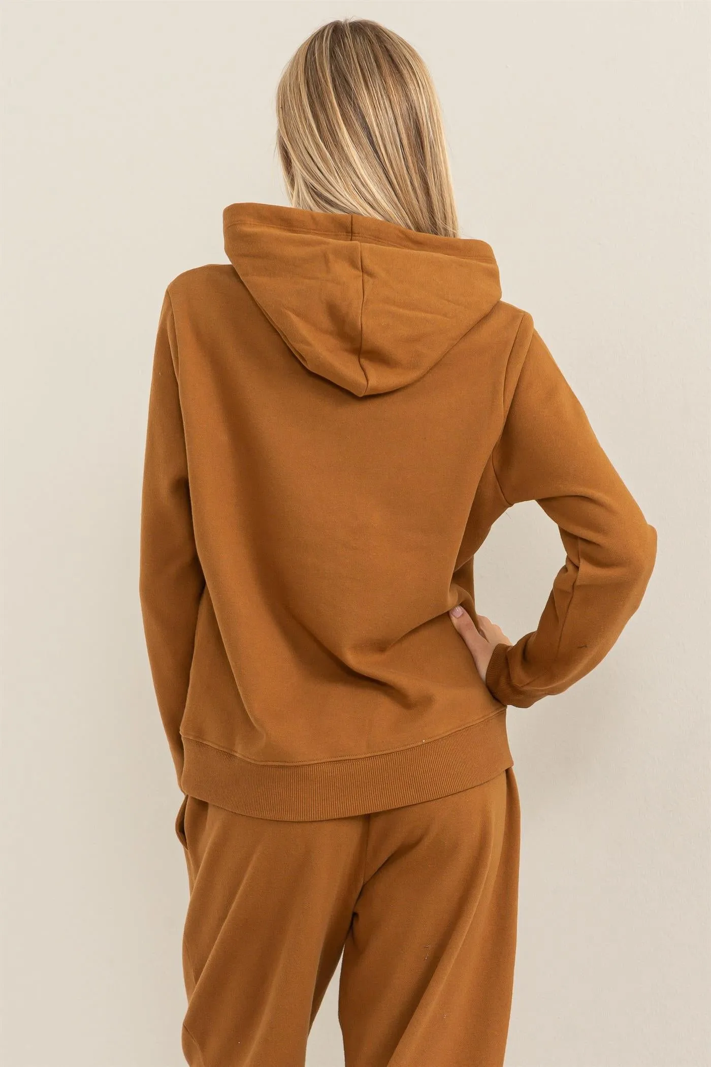 DZ24A320-Long Sleeve Pullover Hoodie