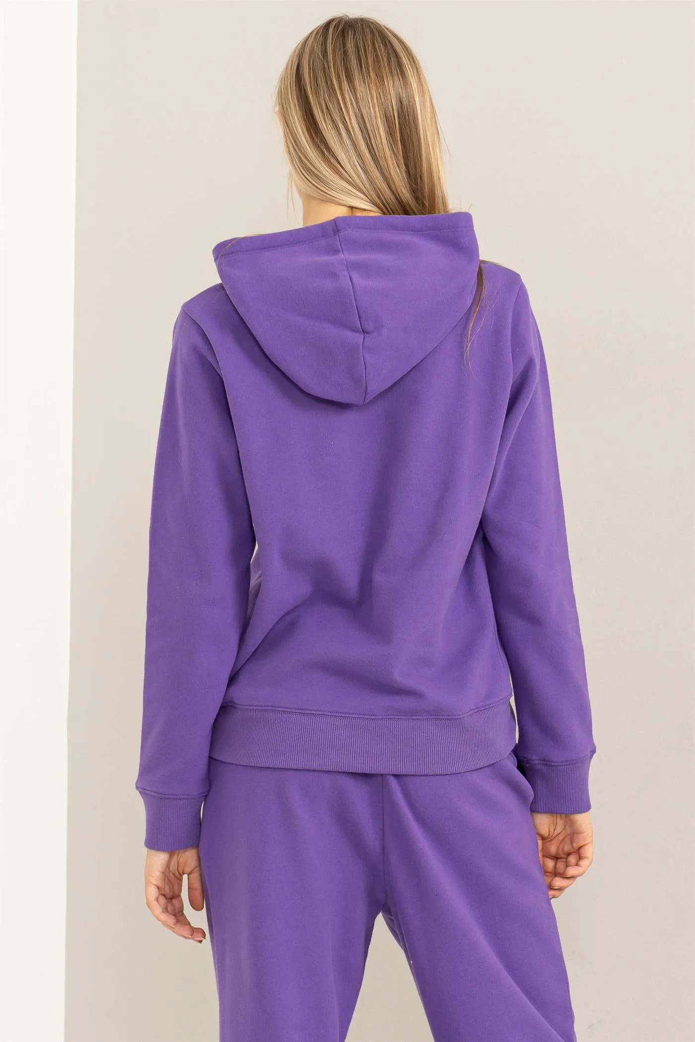 DZ24A320-Long Sleeve Pullover Hoodie