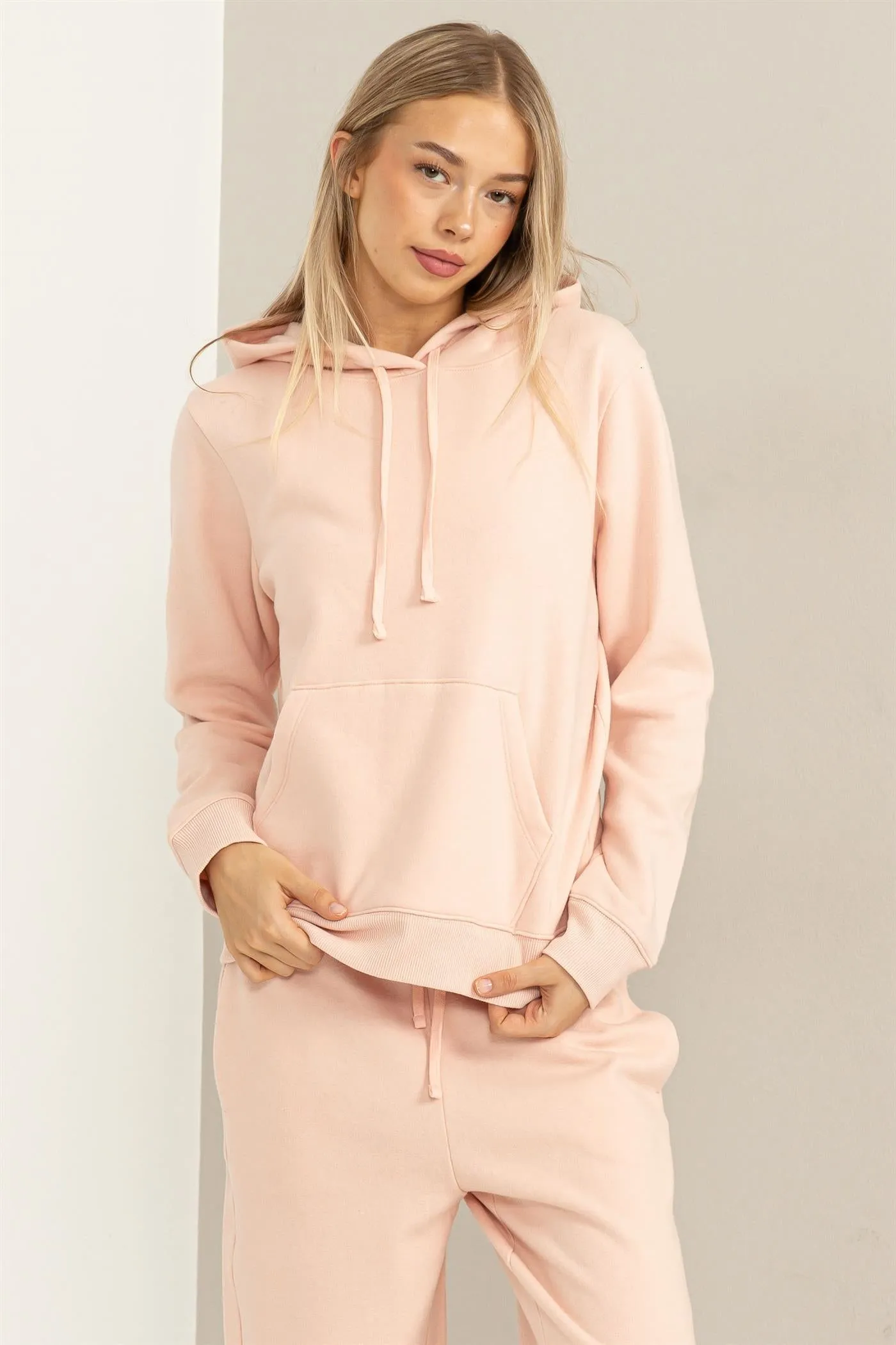 DZ24A320-Long Sleeve Pullover Hoodie