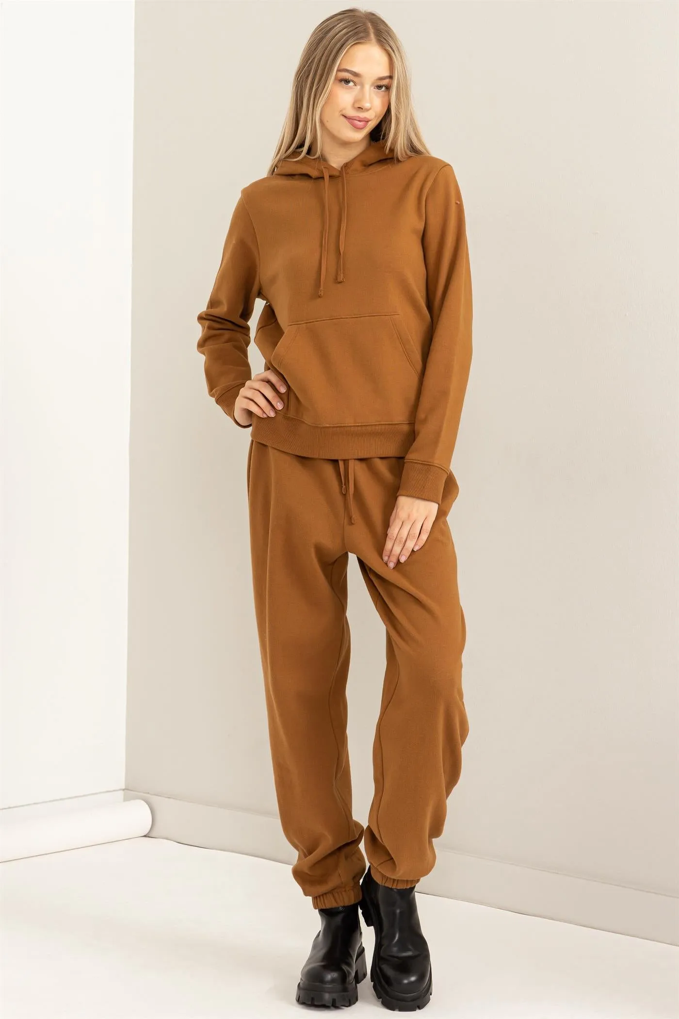 DZ24A320-Long Sleeve Pullover Hoodie