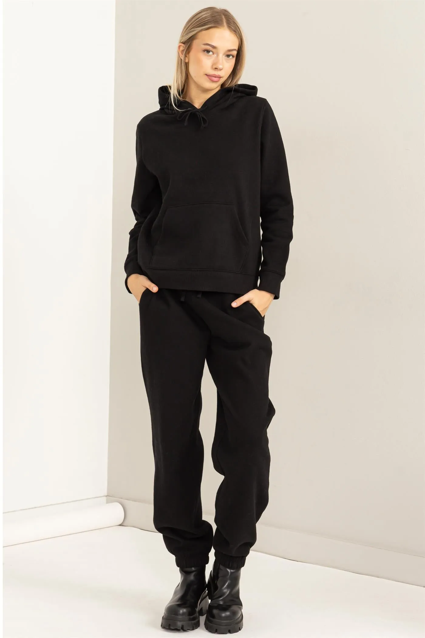 DZ24A320-Long Sleeve Pullover Hoodie