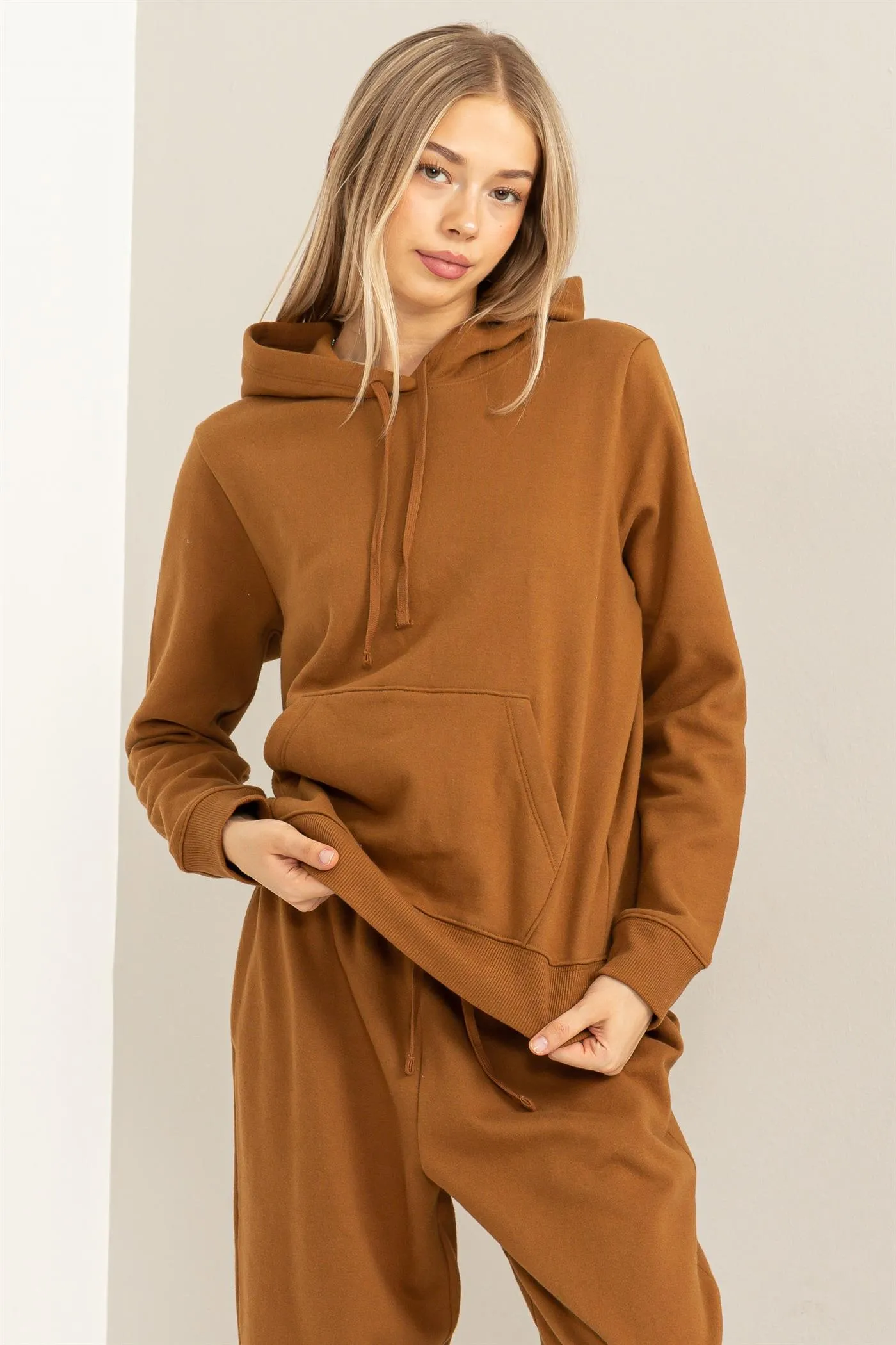 DZ24A320-Long Sleeve Pullover Hoodie