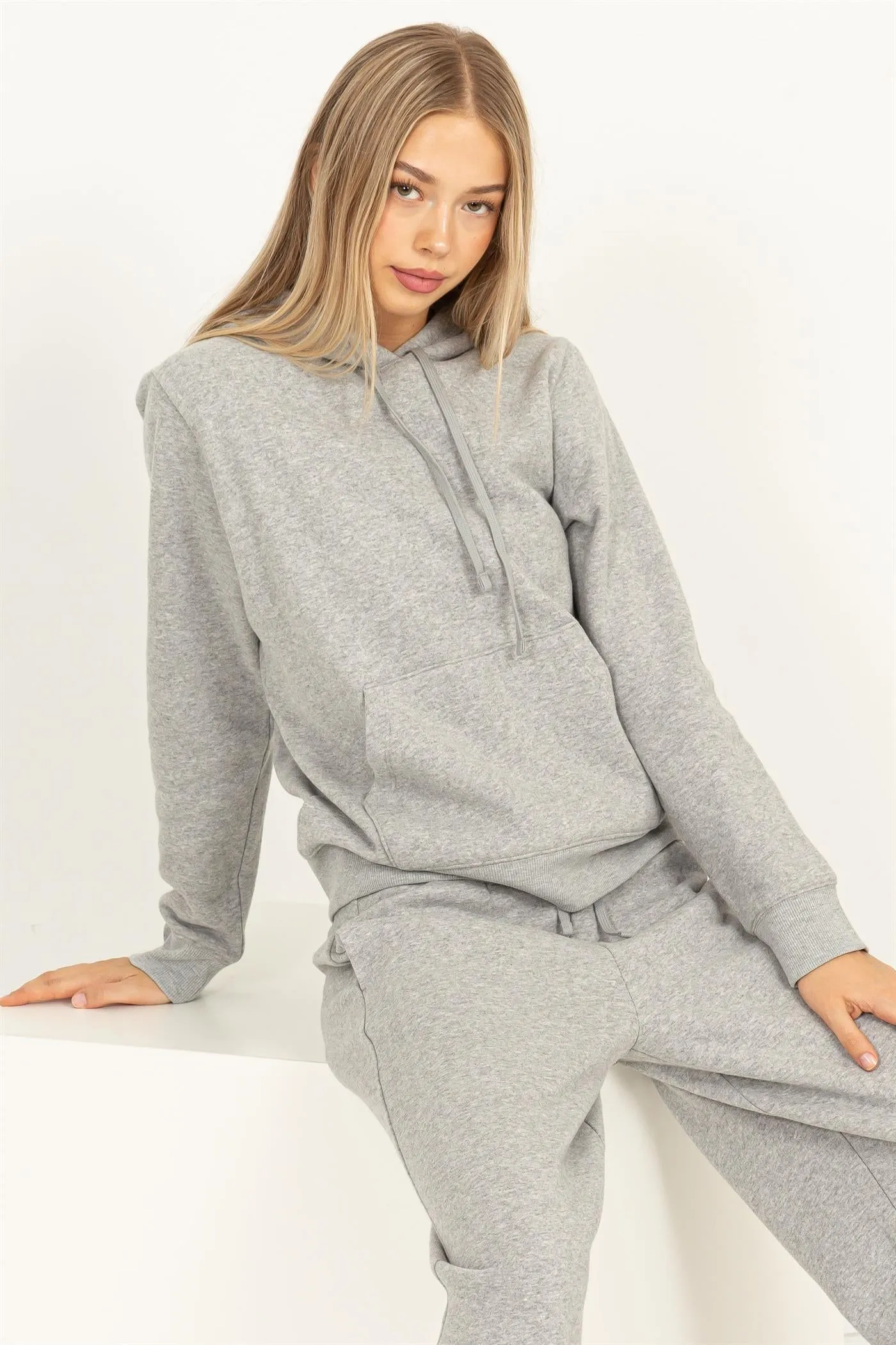 DZ24A320-Long Sleeve Pullover Hoodie