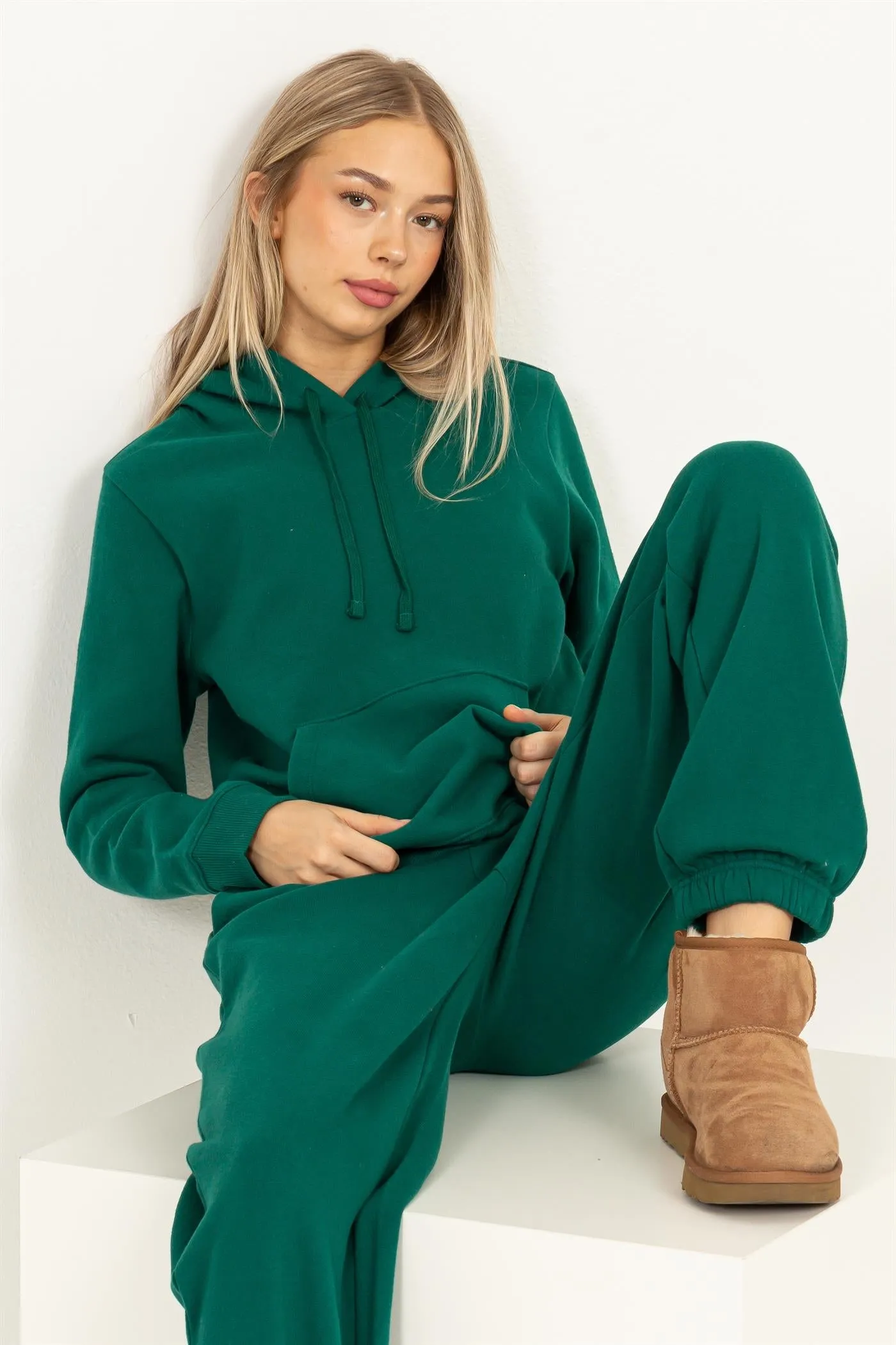 DZ24A320-Long Sleeve Pullover Hoodie