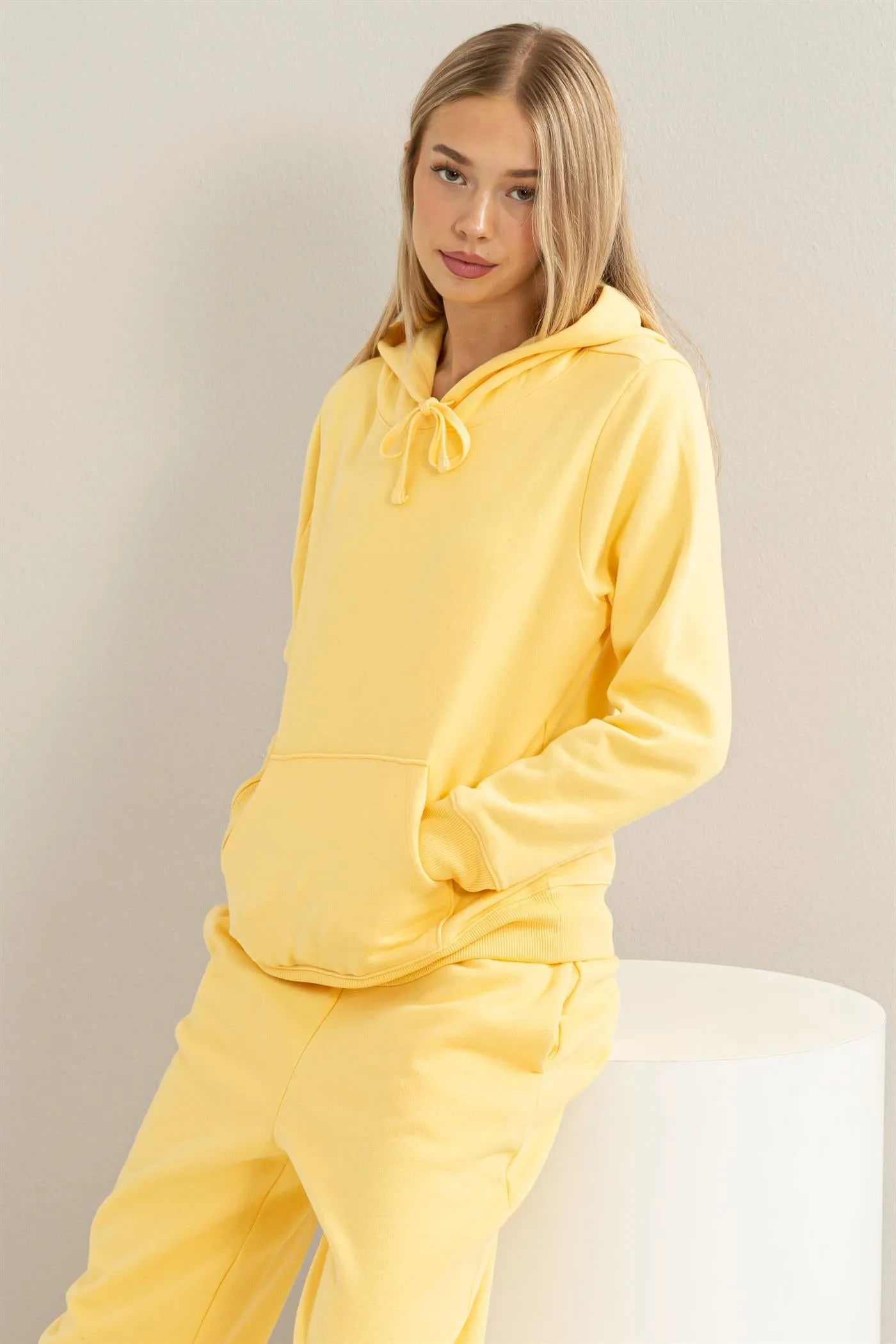 DZ24A320-Long Sleeve Pullover Hoodie