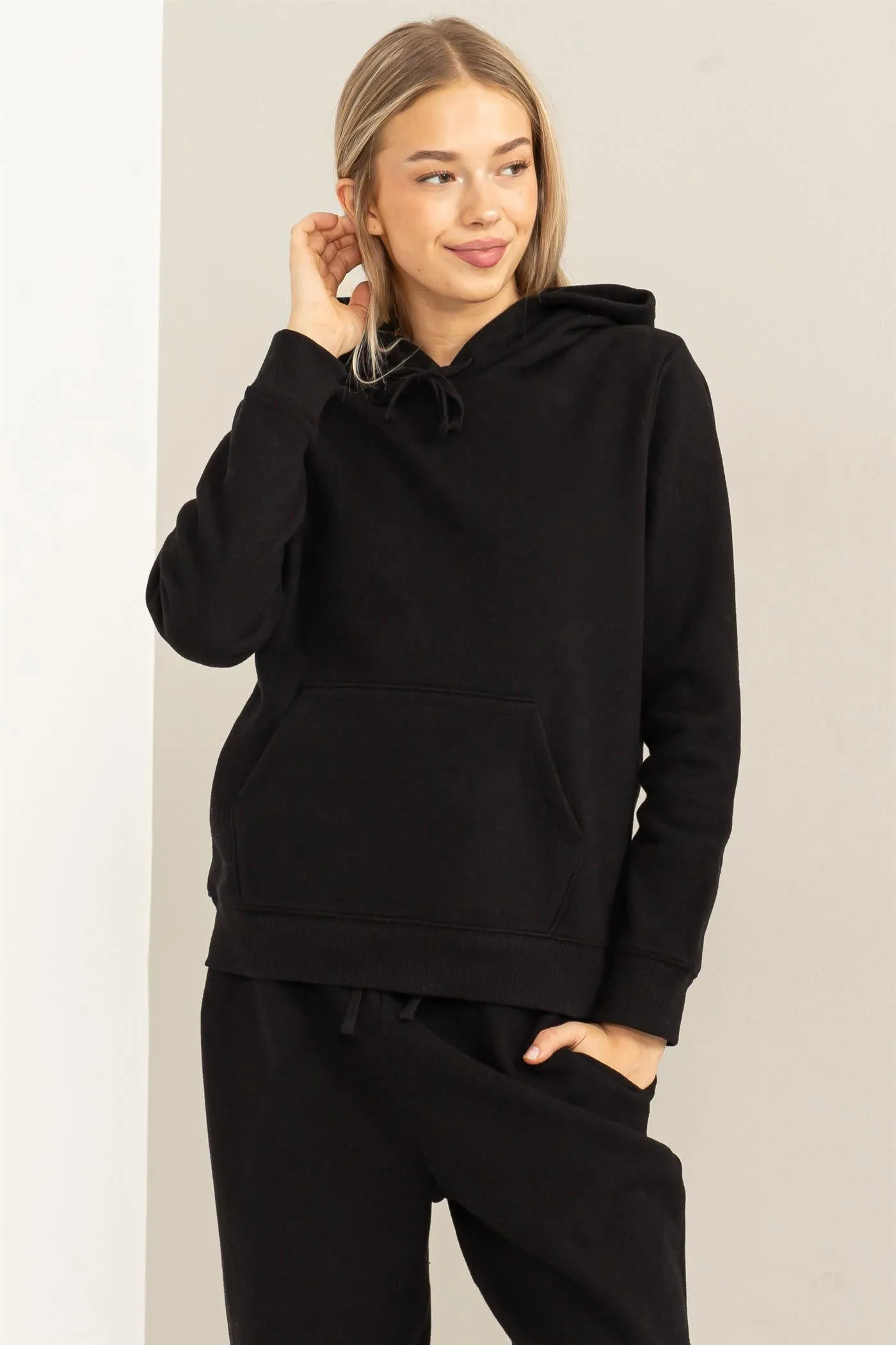 DZ24A320-Long Sleeve Pullover Hoodie