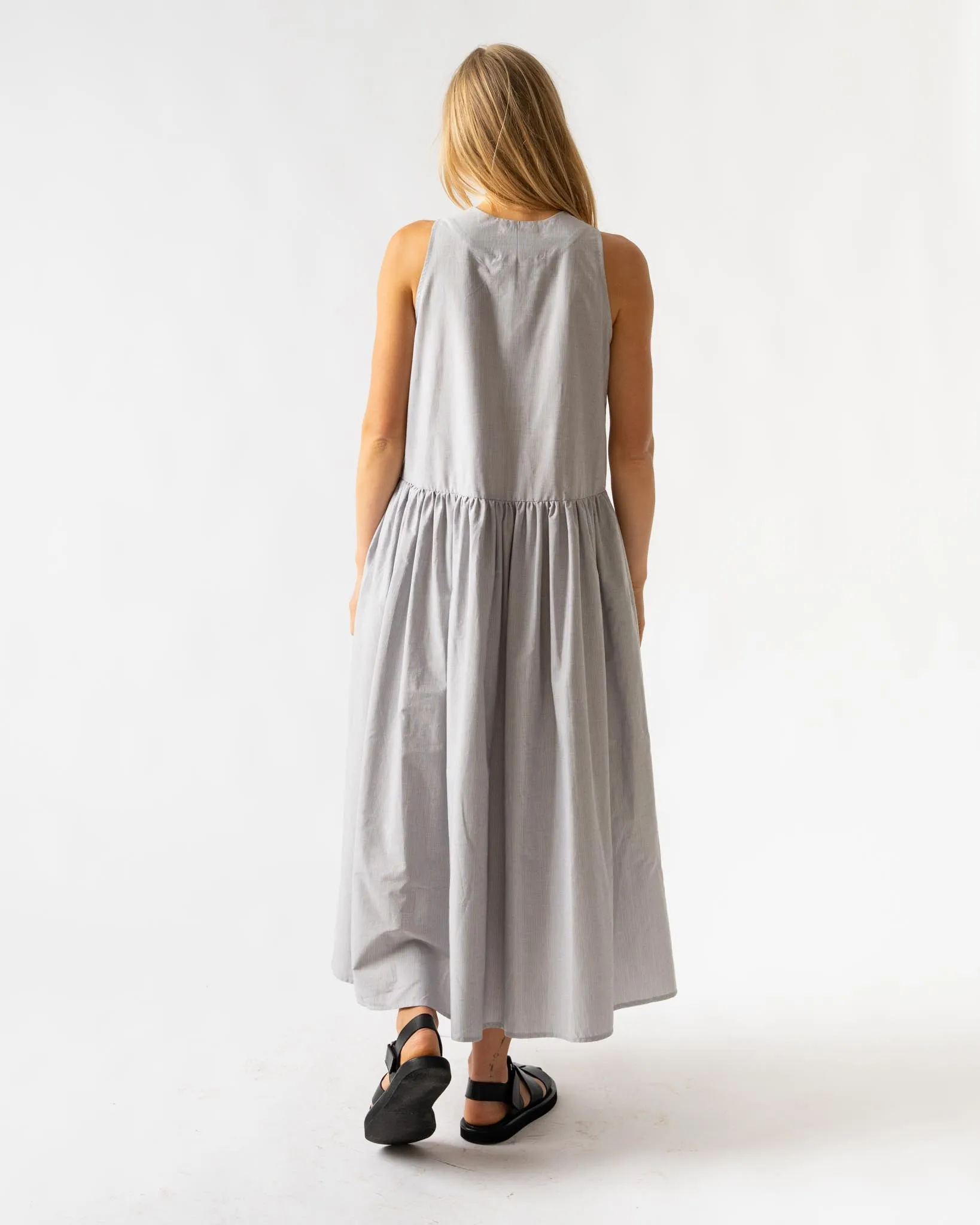 ELEPH Anouk Dress in Light Blue Stripe