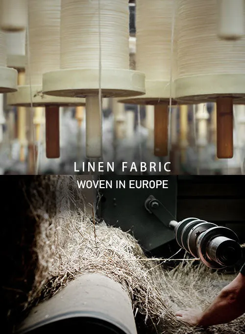 European Light Brown Linen Shirt